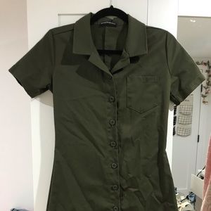 BRANDY MELVILLE Army Green Dress!!